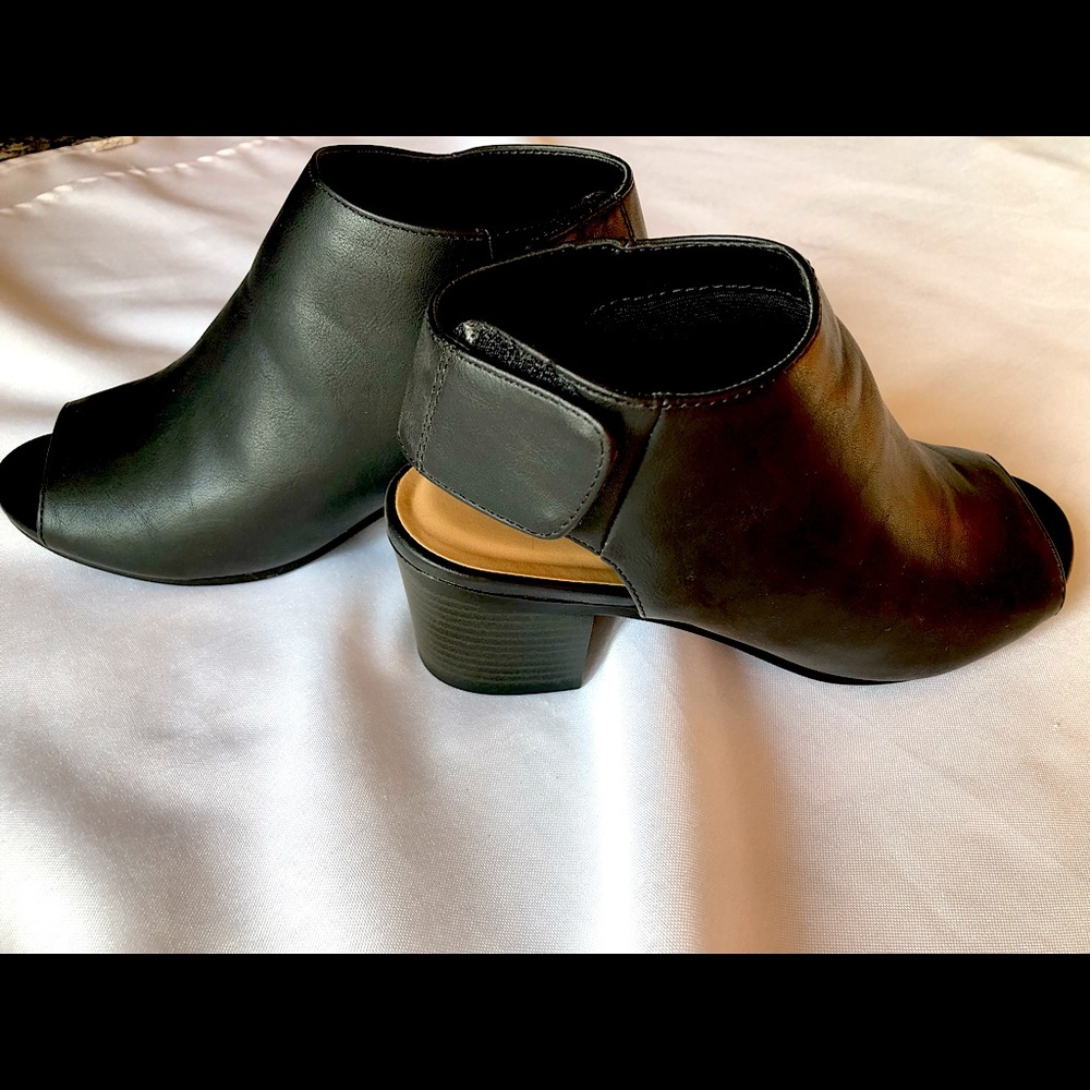 City Classified Open Toe Bootie